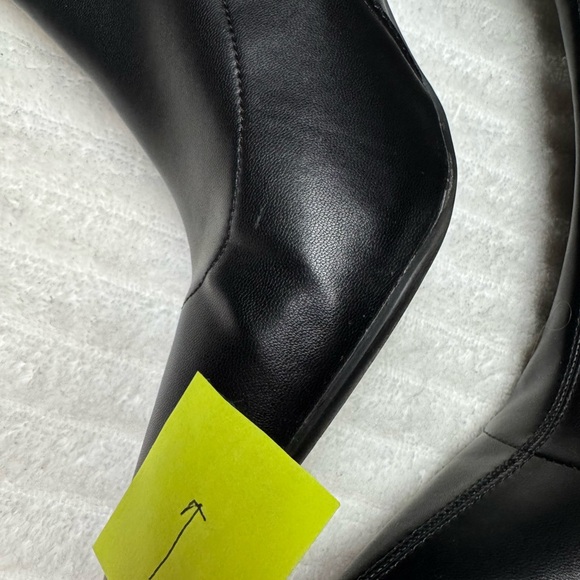 SONOMA Black Pointed Toe Stiletto Zip Ankle Bootie CAMARA ABALJACK Size 9 - Picture 7 of 13